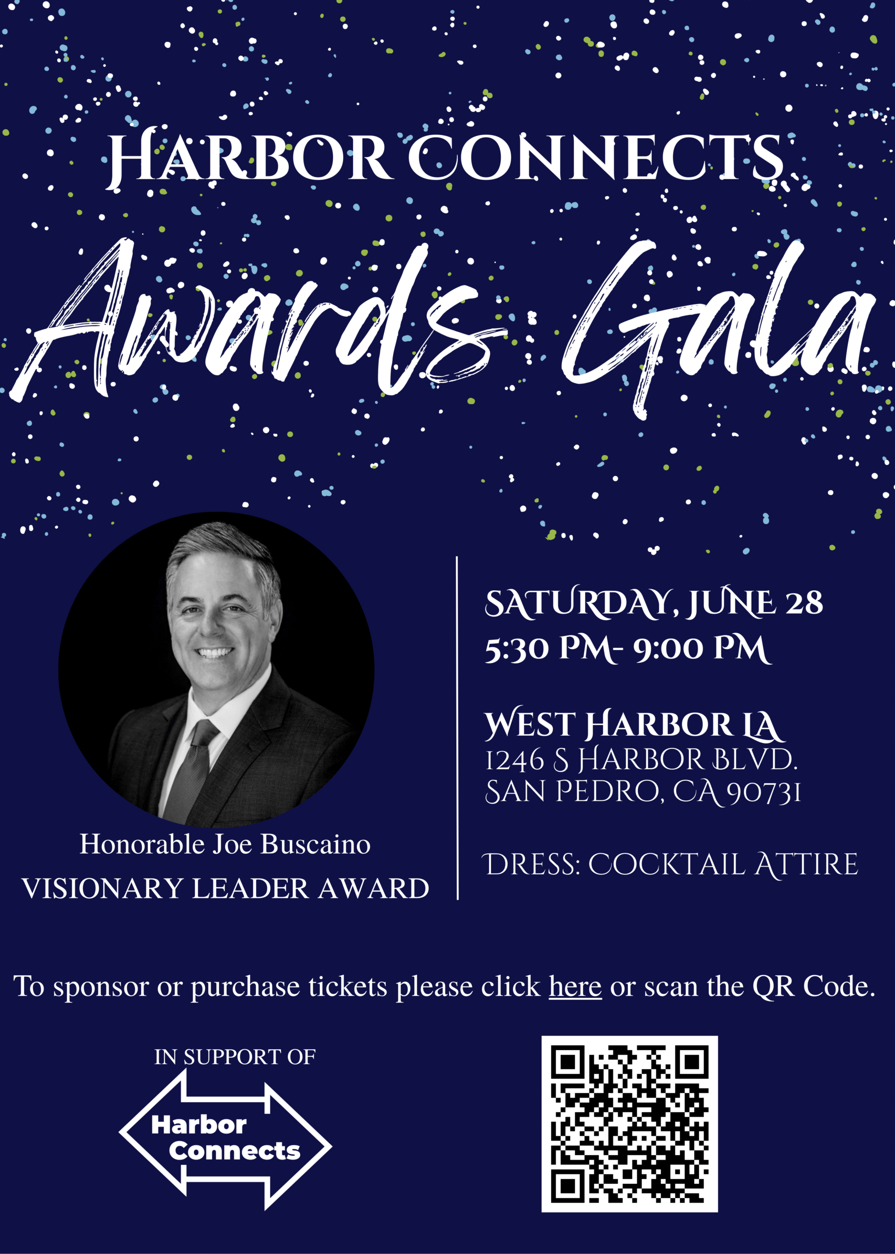 Invite - Visionary Leadership Award Gala