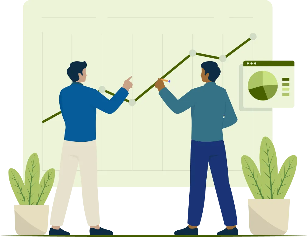 Measurable impact graphic